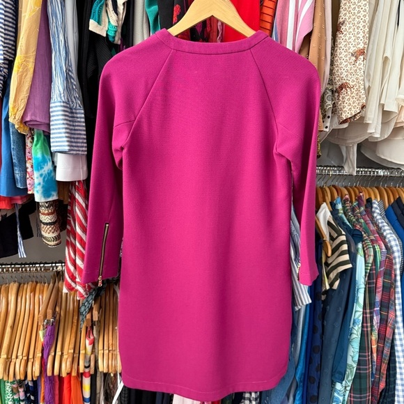 Rachel Roy Zip Front Shift Dress Small - Picture 6 of 8